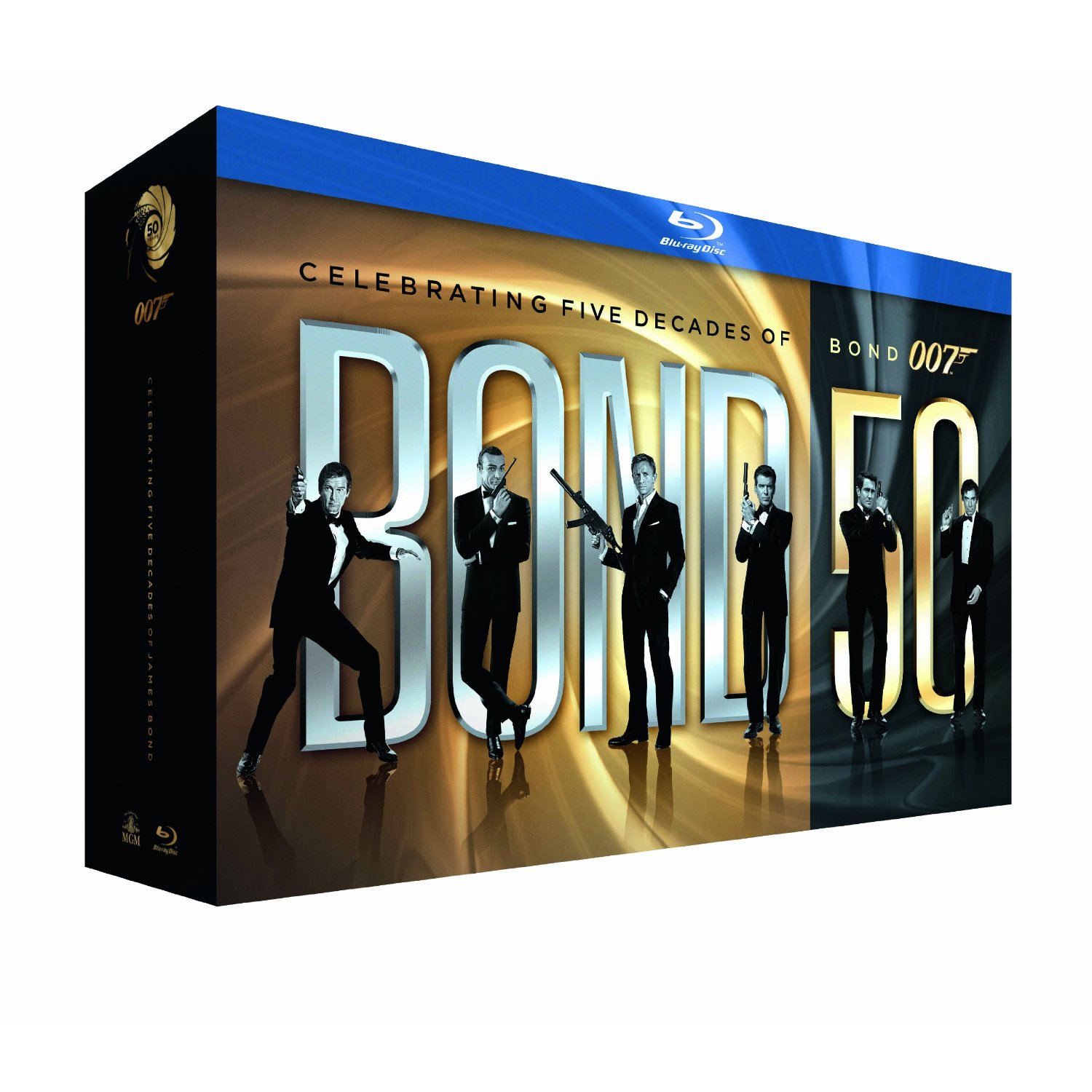James Bond Returns in “Bond 50” Blu-Ray Collection – Announced & Available to Pre-order on Amazon