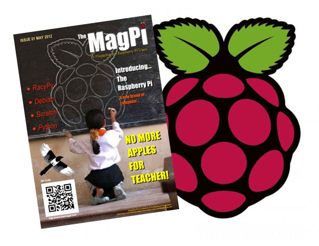 MagPi Raspberry Pi Computer Community Magazine Launches