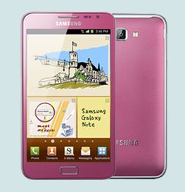 Samsung Galaxy Note in Pink: Smartphone/Tablet Variant Coming Exclusively to Carphone Warehouse in June