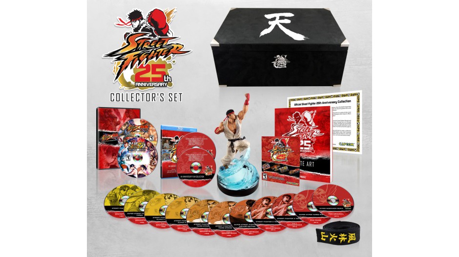 Capcom Delivers a Knock Out With Street Fighter 25th Anniversary Collector Set!