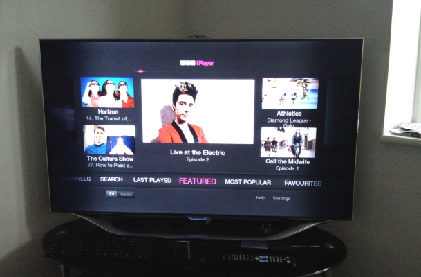 BBC iPlayer App Lands on Samsung ES7000 and ES8000 Smart TVs