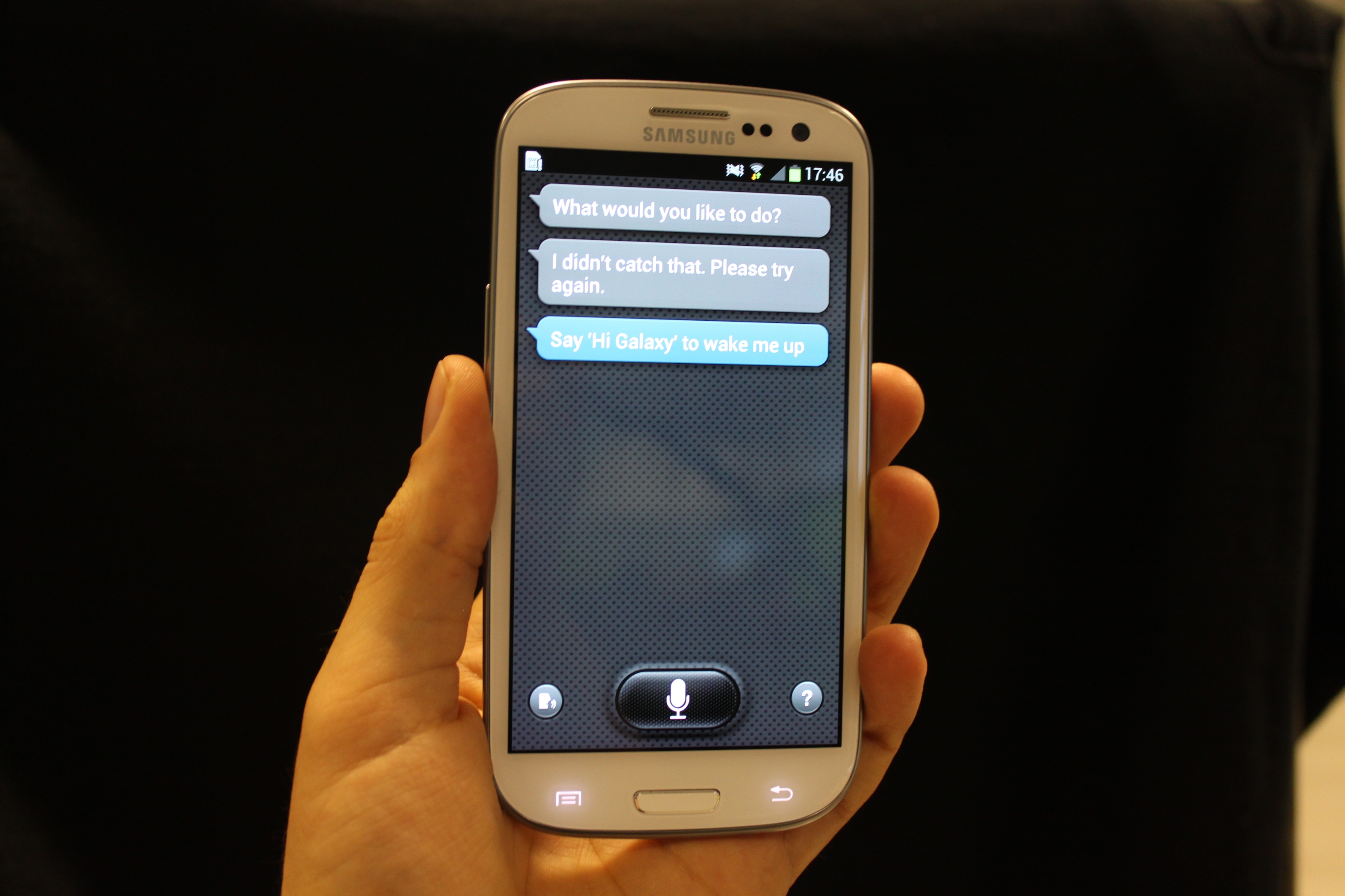 A Guide to Natural Interaction on the Samsung Galaxy SIII