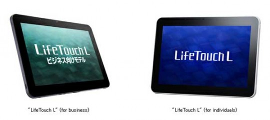 NEC Announces New LifeTouch L Android Tablets