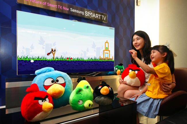Samsung Bringing Angry Birds With Motion Control to its Smart TVs