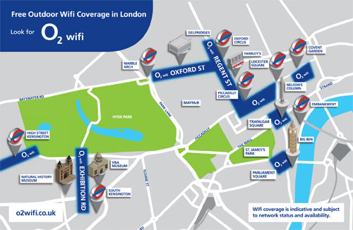 Fast Free Outdoor Wi-Fi Now Live Across Central London