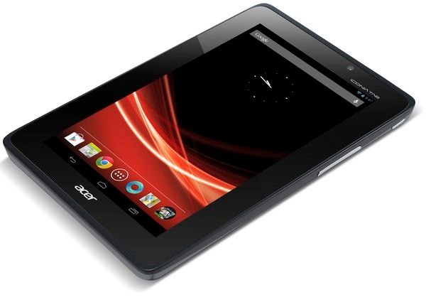 Acer Iconia Tab A110 Pictured Showing Off Jelly Bean