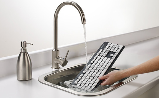 Logitech Shines Up New Washable Waterproof Keyboard – On Sale in the U.S this Month