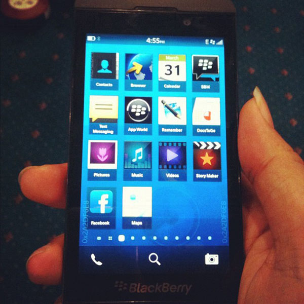 First BlackBerry 10 ‘L Series’ Full Touch Phone Revealed