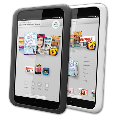 Barnes & Noble reveals new NOOK HD and NOOK HD+ Android-based tablets