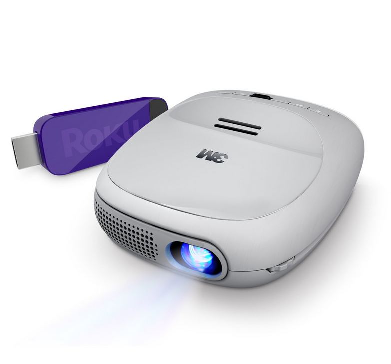Roku & 3M Launching Streaming Projector for Movies on the Move