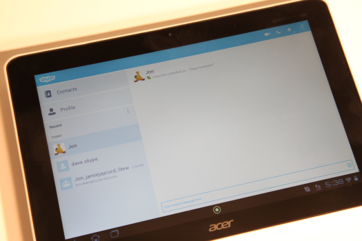 Skype for Android 3.0 update is tablet friendly with improved quality