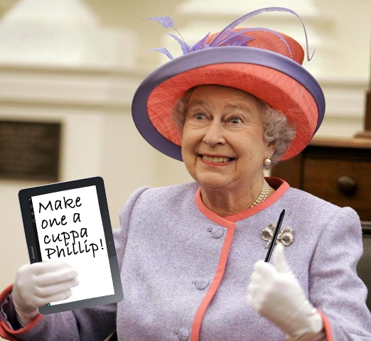 The Queen adds Samsung Galaxy Note 10.1 ‘Time Capsule’ to Royal Collection