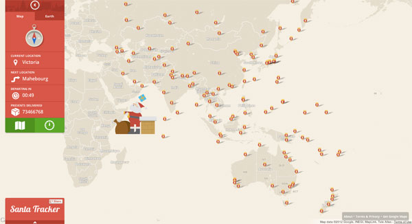 Santa switches from Google to Bing for this year’s NORAD Santa Tracker