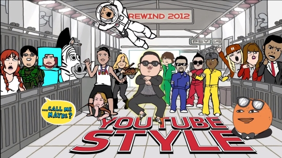 YouTube 2012 Rewind offers a look back at the biggest videos of the year