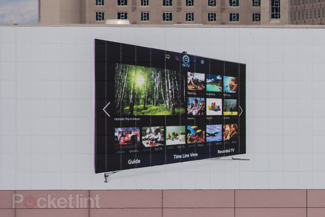 New flagship Samsung Smart TV design revealed early on CES 2013 banner
