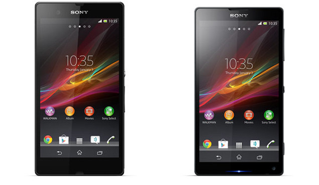 Sony Xperia Yuga and Odin pictured officially as Xperia Z and ZL