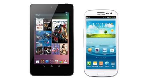 Samsung Galaxy SIII and Nexus 7 voted best smartphone and tablet at GSMA awards