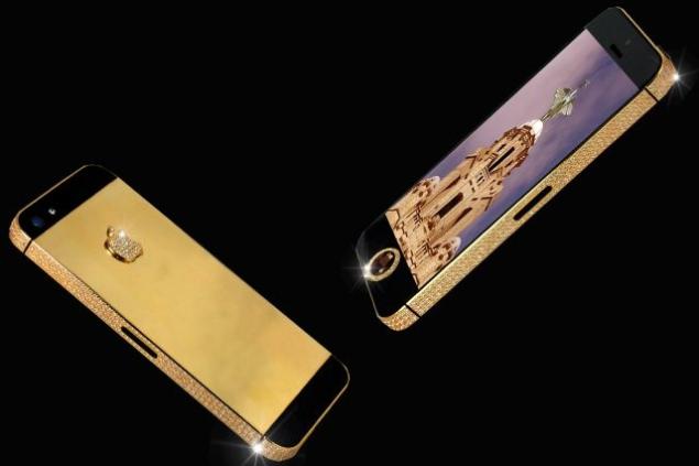 Gold & diamond encrusted iPhone 5 is world’s most expensive phone