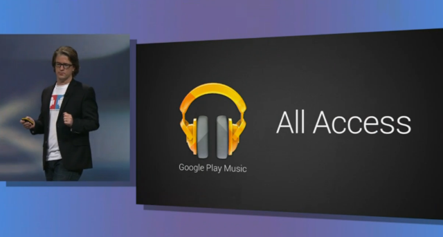 Google takes on Spotify with Google Play Music All Access streaming service