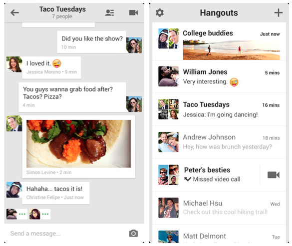 Google Hangouts launched to unify Google’s chat services