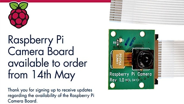 Camera Module for Raspberry Pi now available to buy in the UK