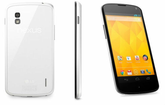 White Nexus 4 goes on sale and sells out almost immediately