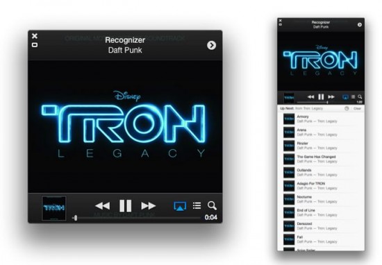 itunes miniplayer update