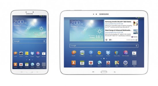 Samsung Galaxy Tab 8 and 10