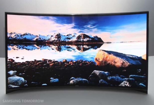 Samsung reveals 55-inch curved OLED TVs, costing around $13,000