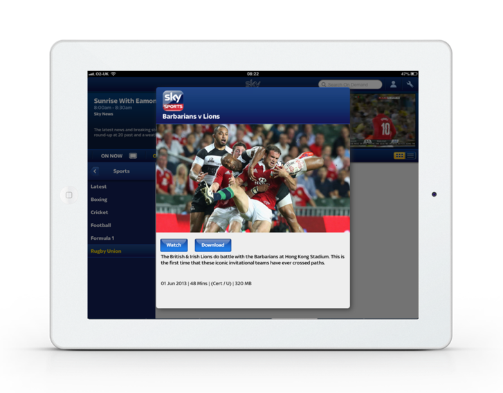 Sky adds Sky Sports Highlights to Sky Go app