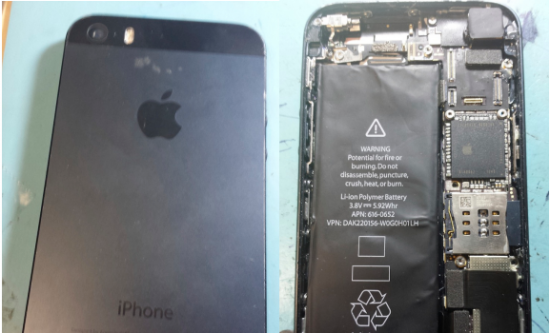 iPhone 5S Flash Leak