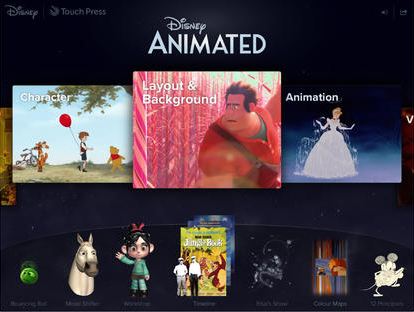 Disney Animated Premium App Now Available for iPad