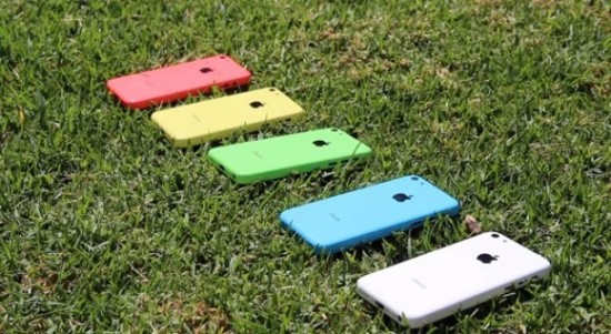 iPhone 5C all colours