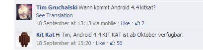 Android KitKat FB
