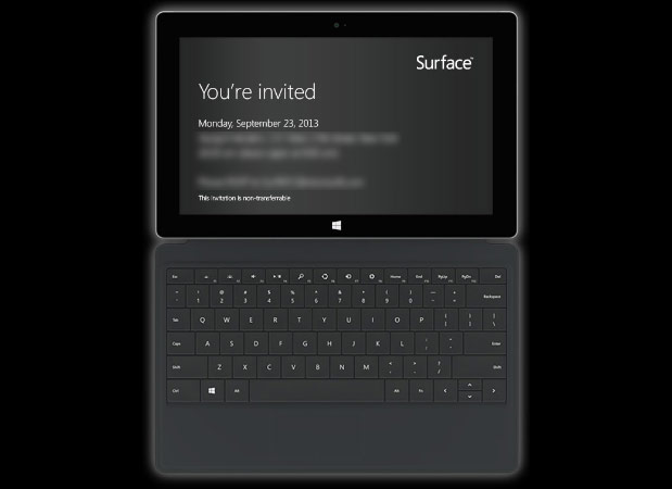 Microsoft to unveil Surface RT 2 and Surface Pro 2 tablets on September 23rd