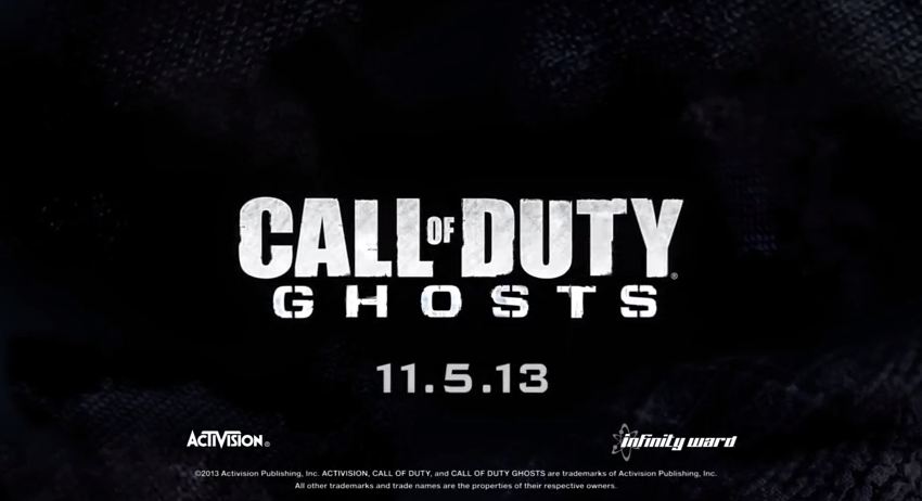 Call Of Duty: Ghosts single player campaign trailer released