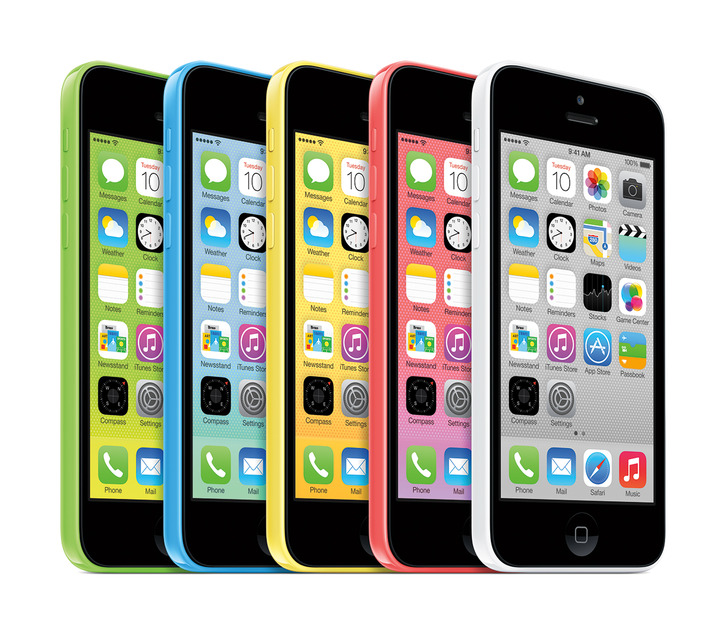 Apple reveals the colourful and plastic, cheaper iPhone 5C