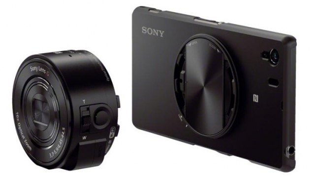 IFA 2013: Sony makes QX10 and QX100 clip-on cameras for smartphones a reality