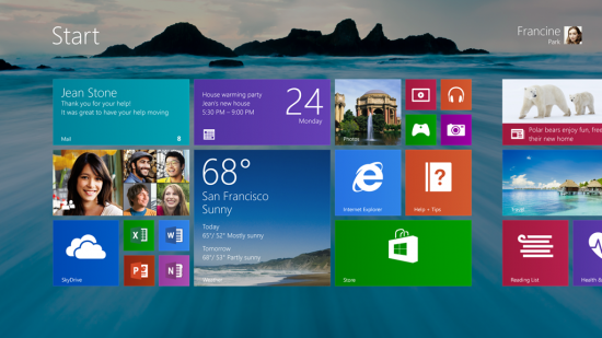 Windows 8 1 Start Background