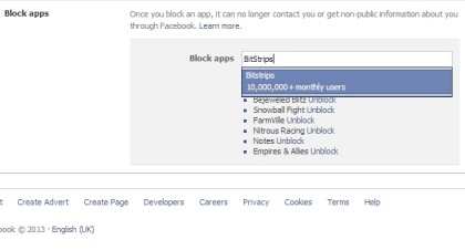 FB Block app