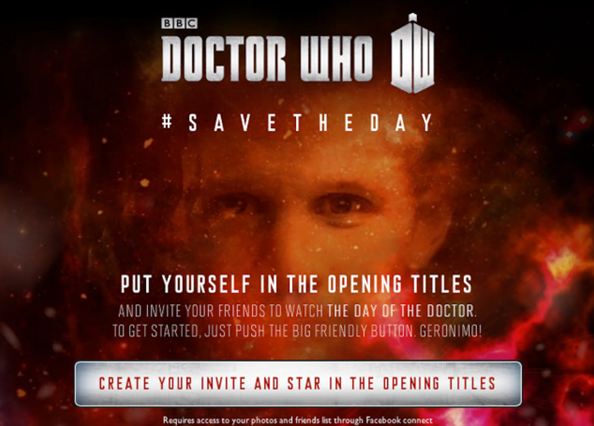 Get Your Face in the Opening Titles of Doctor Who