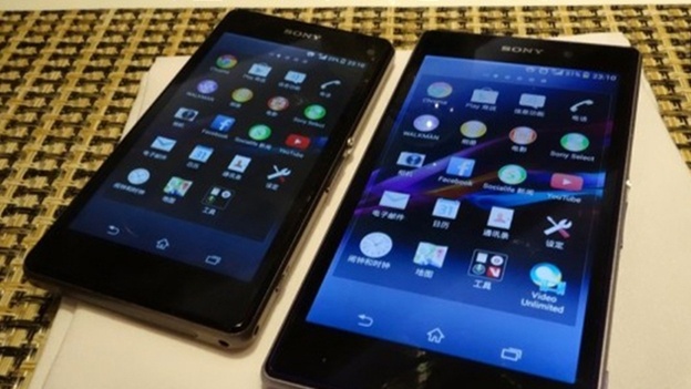Sony Xperia Z1S pictured next to Z1 in new images