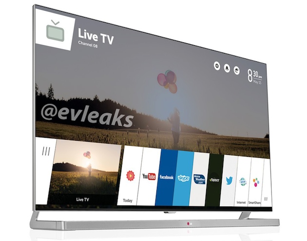 LG’s webOS-based Smart TV interface leaks ahead of CES 2014