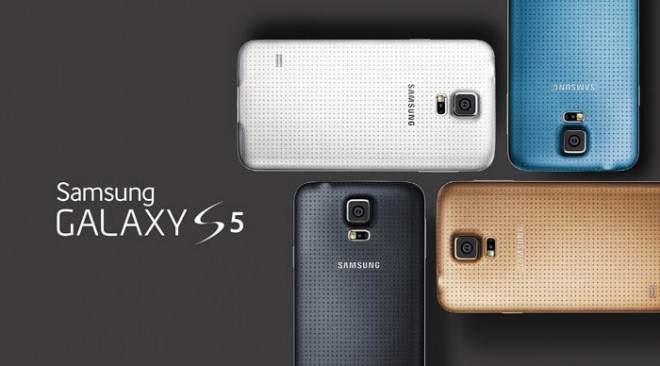 Samsung Galaxy S5 official with fingerprint scanner and waterproof body