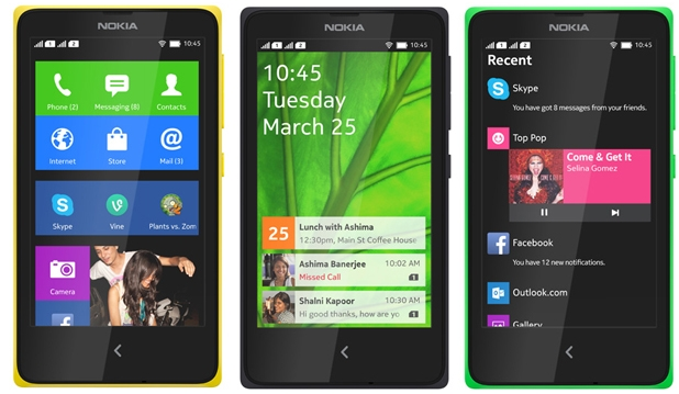 Nokia X, X+ and XL announced as Nokia’s first Android phone range