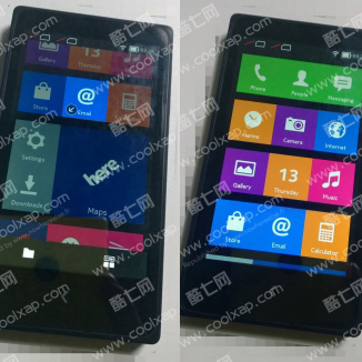 Nokia X Pictured Running Android 4.1 with Live Tiles
