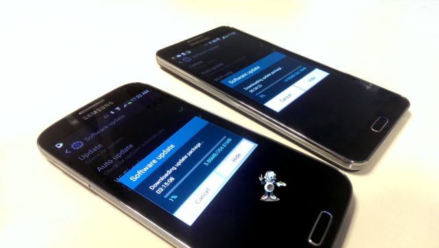 Android 4.4.2 update arrives for Galaxy S4 and Note 3 in the UK