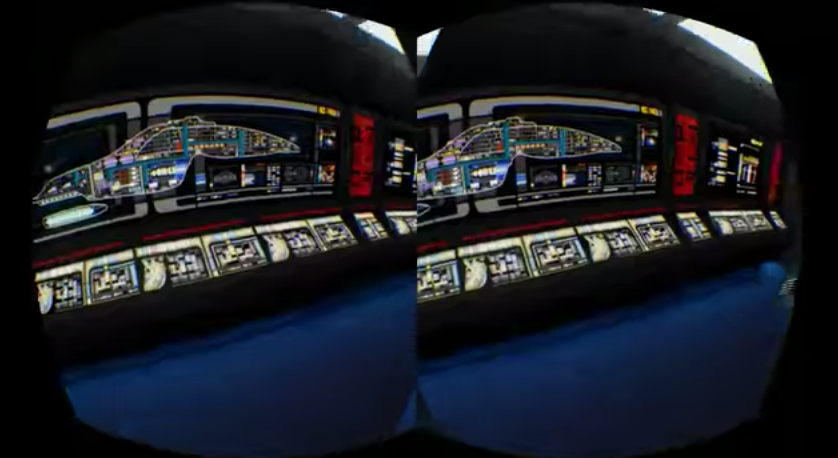 Oculus Rift demoed with walk-through of Star Trek Voyager