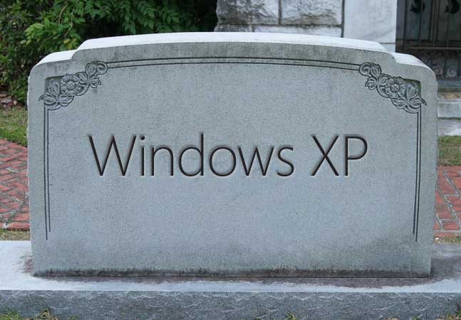 Windows XP Support Ends – Lock Up Your Laptops