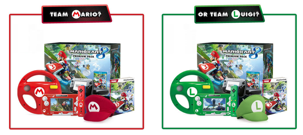 Special Edition Mario Kart 8 Wii U Premium Packs Announced!